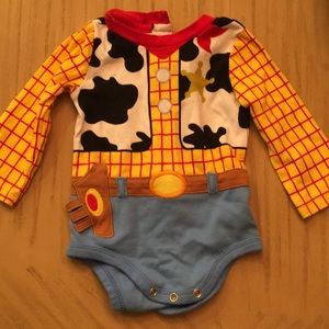 Disney Woody onesie — 12-18 months